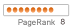 page rank orange indicator