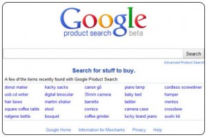 Google Product Search