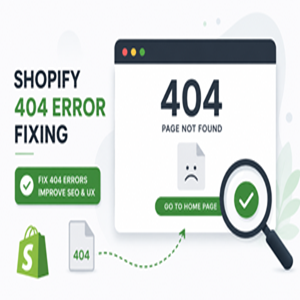 Shopify 404 error link fix
