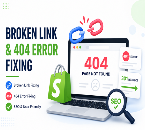 Shopify 404 Error Fixing