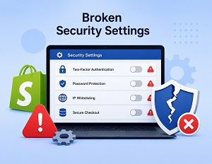 Broken Security Settings
