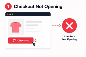 Checkout Not Opening