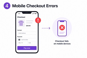 Mobile Checkout Errors