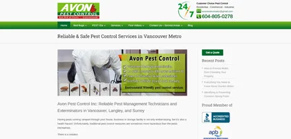 Avon Pest Control