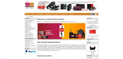 Online Leather Products