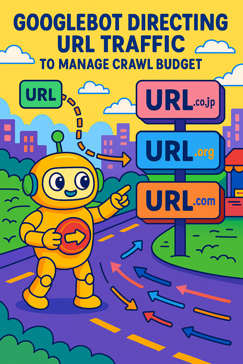 Googlebot directing URL traffic to manage crawl budget