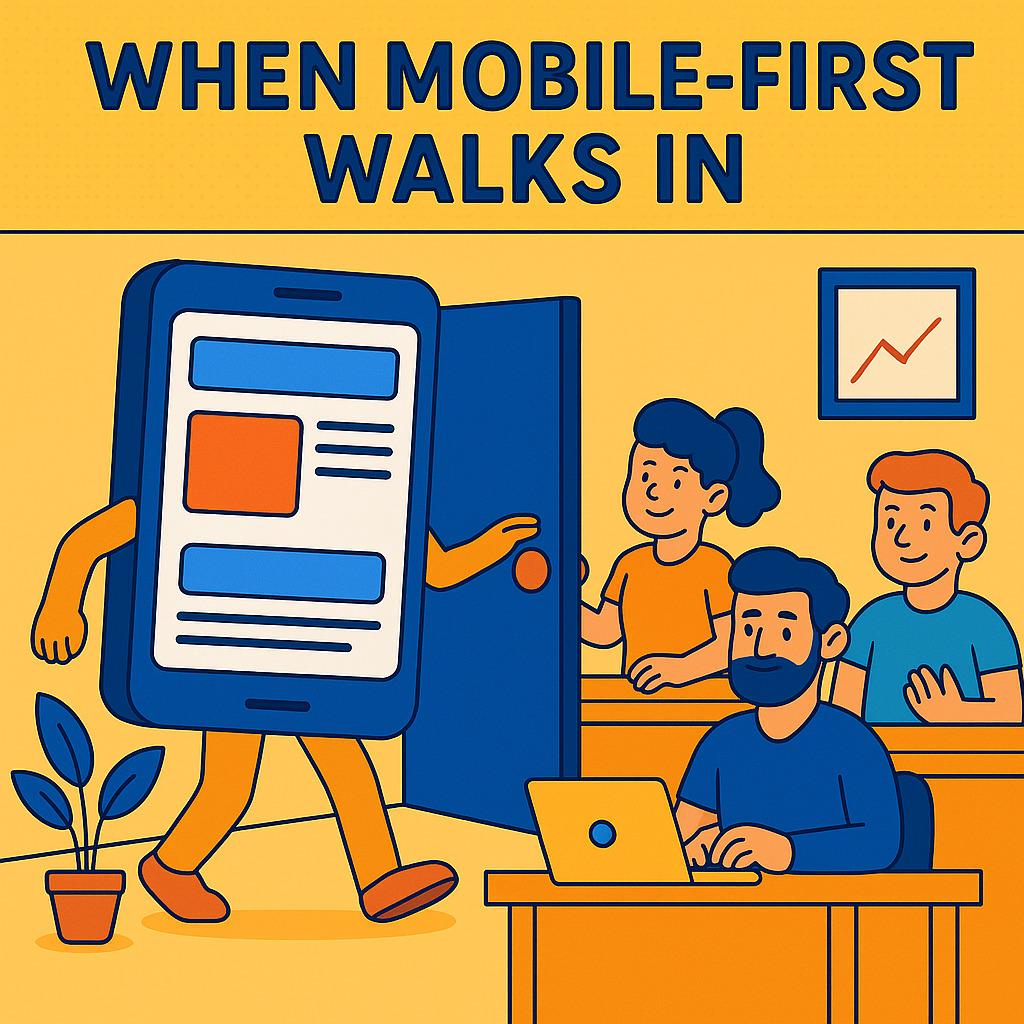 Mobile-first indexing joke