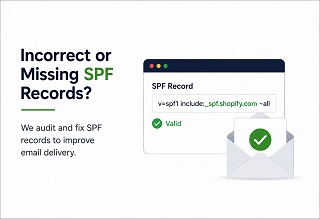 Incorrect or Missing SPF Records