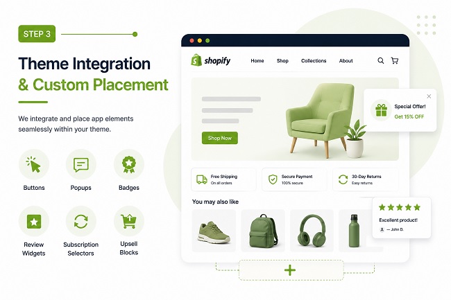 Shopify Theme Integration