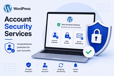 WordPress Account Security Services