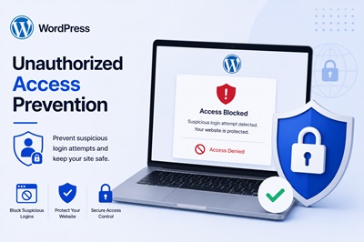 WordPress Unauthorized Access Prevention
