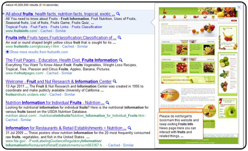 Instant Preview On Google