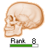 Human Skull Pagerank Button 