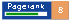 Page rank button blue and orange