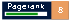 page rank button black and orange