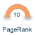 pagerank button orange bar small
