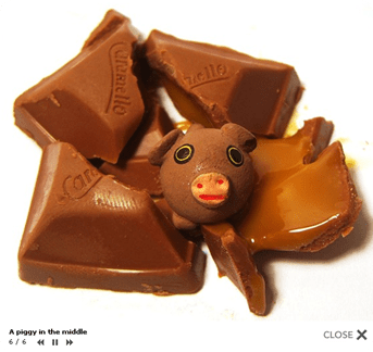 a piggy in the middle