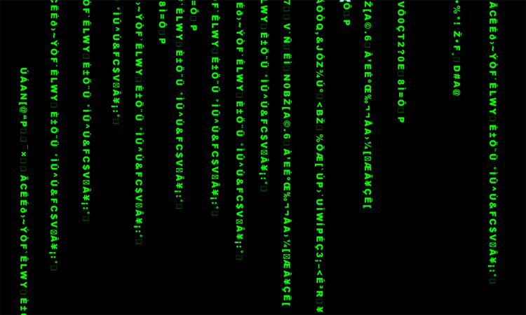 Matrix Code Rain Gif