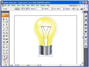bulb-vector-bottom-gradients