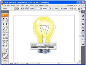 bulb-vector-gradients