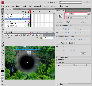 water-falling-circle-gradient